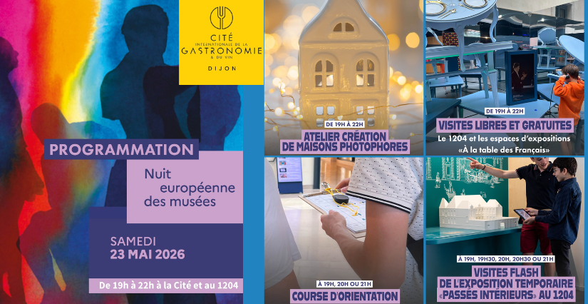 Nuit des musées à la Cité internationale de la gastronomie et du vin à Dijon