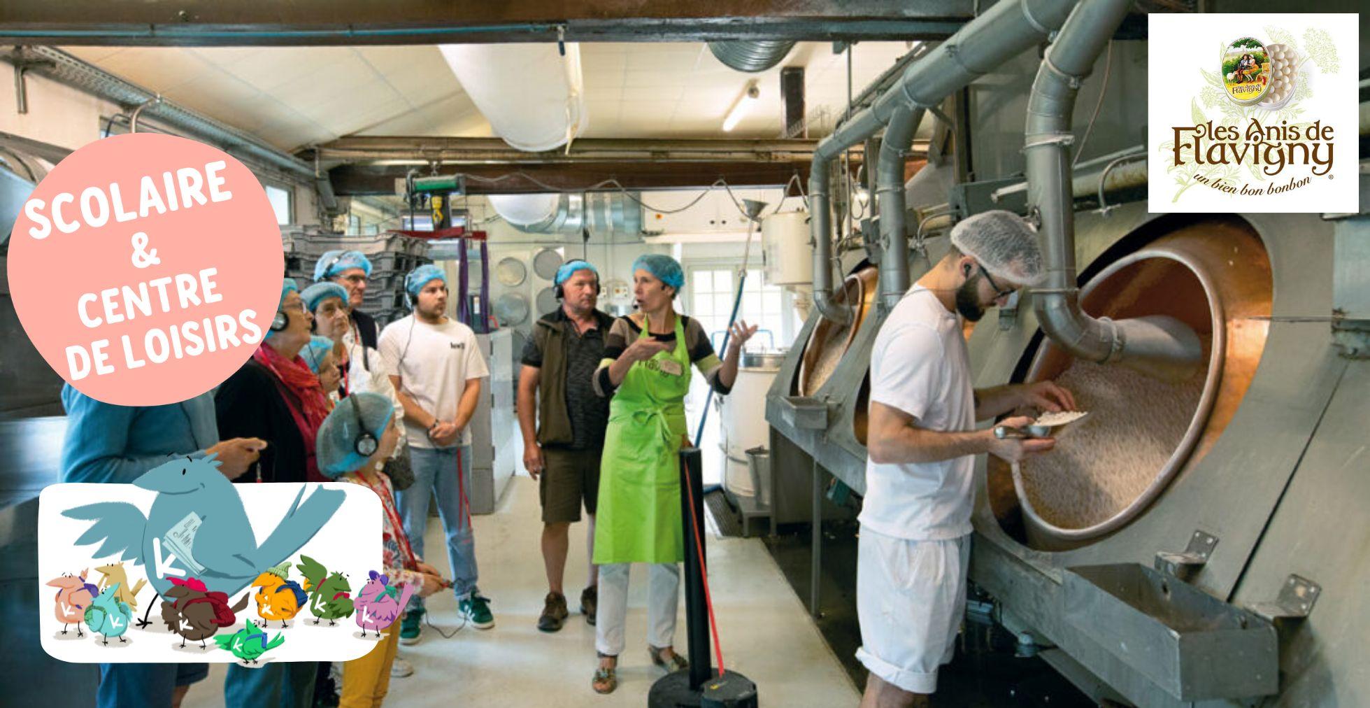 Les Anis de Flavigny avec votre classe ! Découvrez les activités pédagogiques (visite de l'atelier).