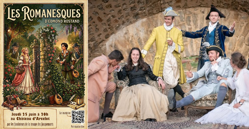 Spectacle de théâtre - « Romanesques » d’Edmond Rostand au château d'Arcelot