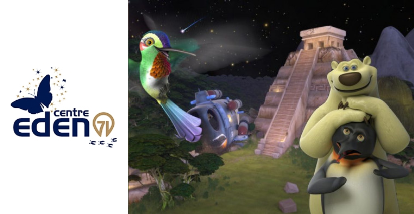 "Lucia, le secret des étoiles filantes", film d'animation au Centre Eden - centre éducatif nature et découverte à Cuisery (71)
