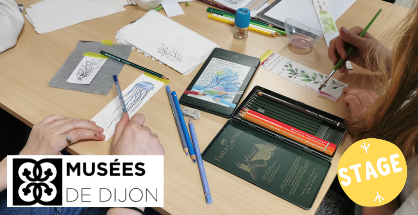 "Mini carnet de croquis" : stage créatif pour les enfants pendant les vacances d'été au Musée des Beaux Arts de Dijon "Mini carnet de croquis" : stage créatif pour les enfants pendant les vacances d'été au Musée des Beaux Arts de Dijon