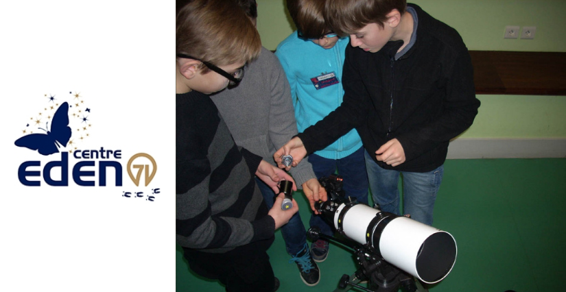"Stage Astronomie 13-15 ans", stage astronomie au Centre Eden - centre éducatif nature et découverte à Cuisery (71)