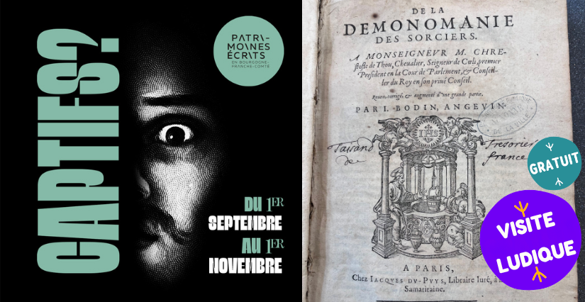 Visite ludique du fonds patrimonial | Patrimoines écrits en Bourgogne-Franche-Comté, à la médiathèque Le Passage à Auxonne (21)