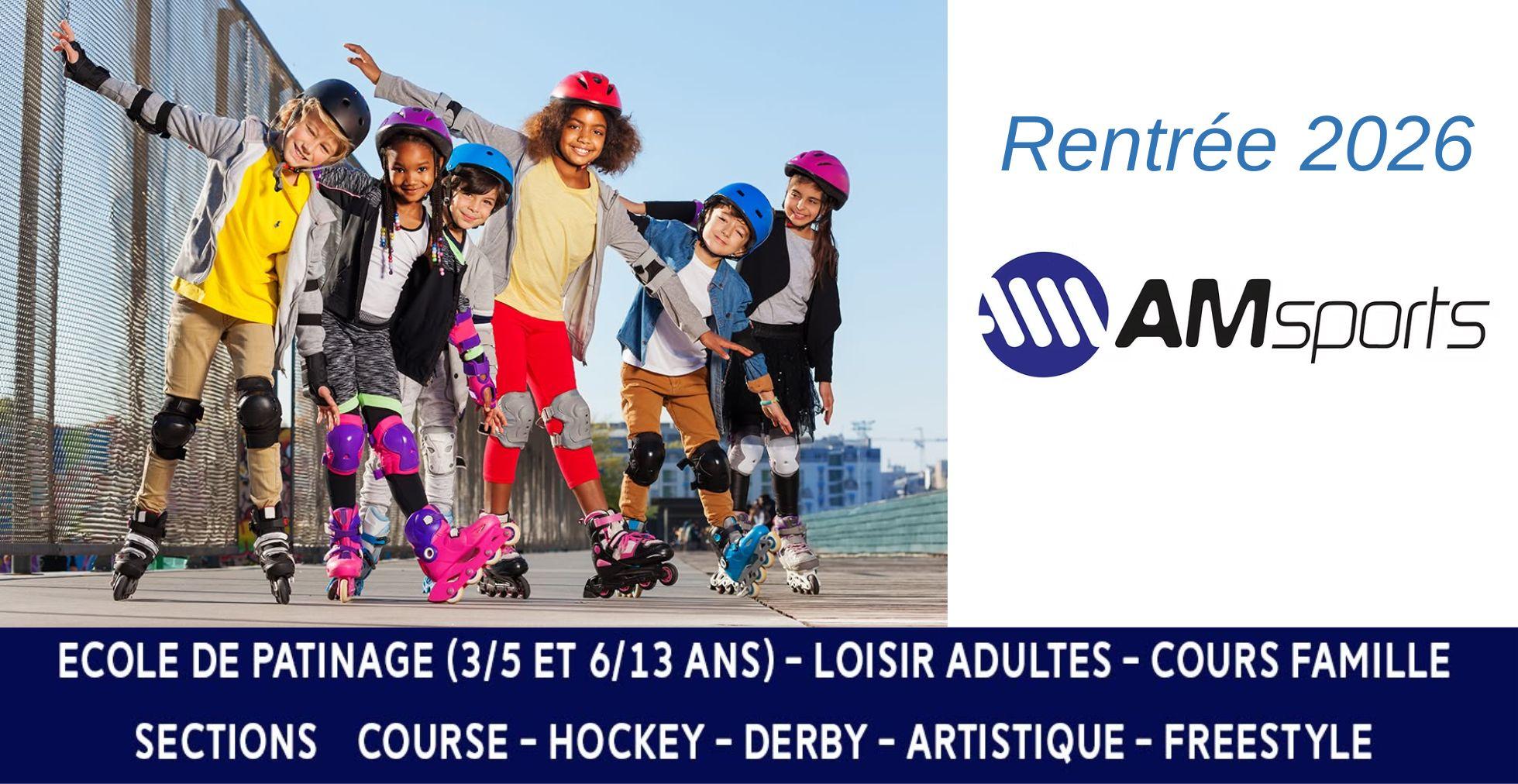 ✩ spécial rentrée 2026 ✩ Cours de Rollers enfants - ados - familles