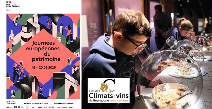 Journées Européennes du Patrimoine à la cité des climats et des vins à Beaune