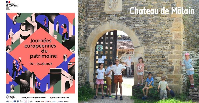Journées Européennes du Patrimoine au château de Mâlain