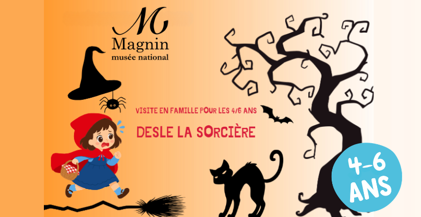 Visite en famille "Desle la sorcière" au musée national Magnin à Dijon