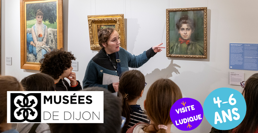 Visite guidée enfant "Formes et couleurs du 20e siècle" au Musée des Beaux Arts de Dijon