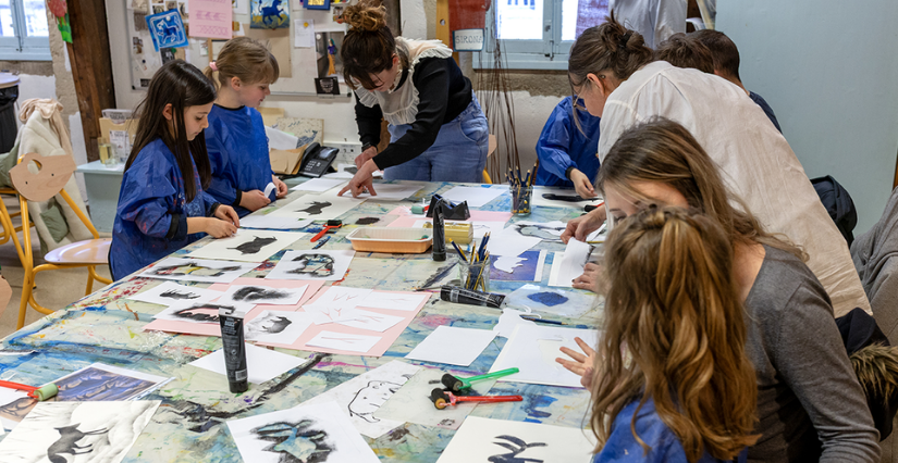 Cycle d'ateliers du mercredi 6-9 et 10-14 ans, "J'peux pas, j'ai musée", au Musée des Beaux-Arts à Dijon