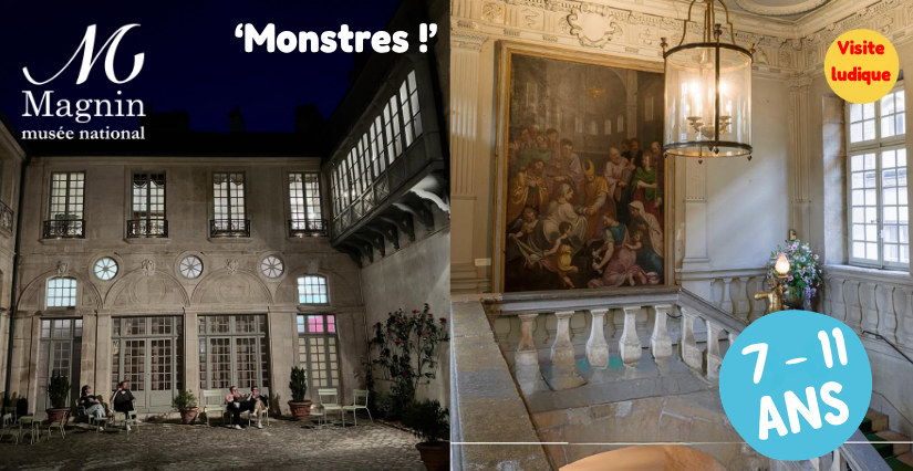 Visite en famille "Monstres" au musée national Magnin à Dijon