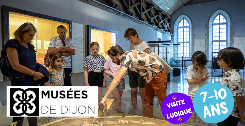 Visite ludique 'Plus tard, je serai … archéologue' au musée archéologique de Dijon