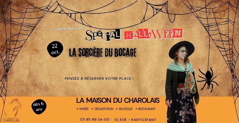 Pars en balade avec la sorcière du Bocage à La Maison du Charolais