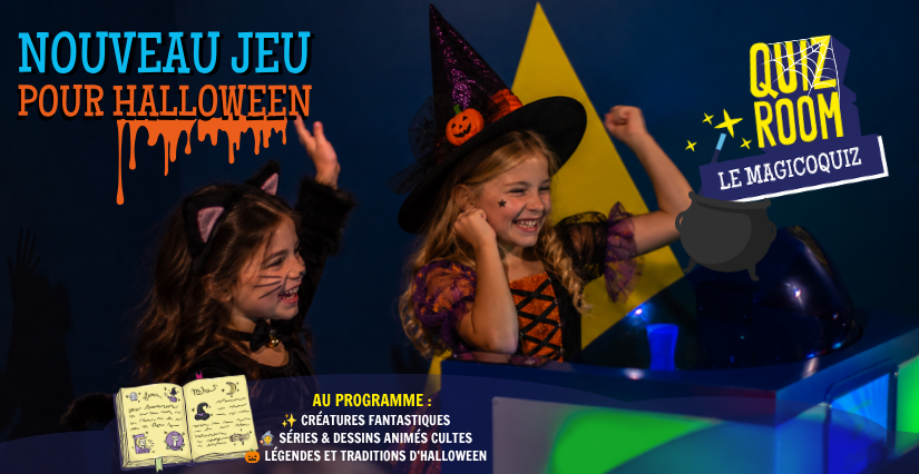 MagicoQuiz : nouveau jeu pour Halloween chez Quiz Room Dijon