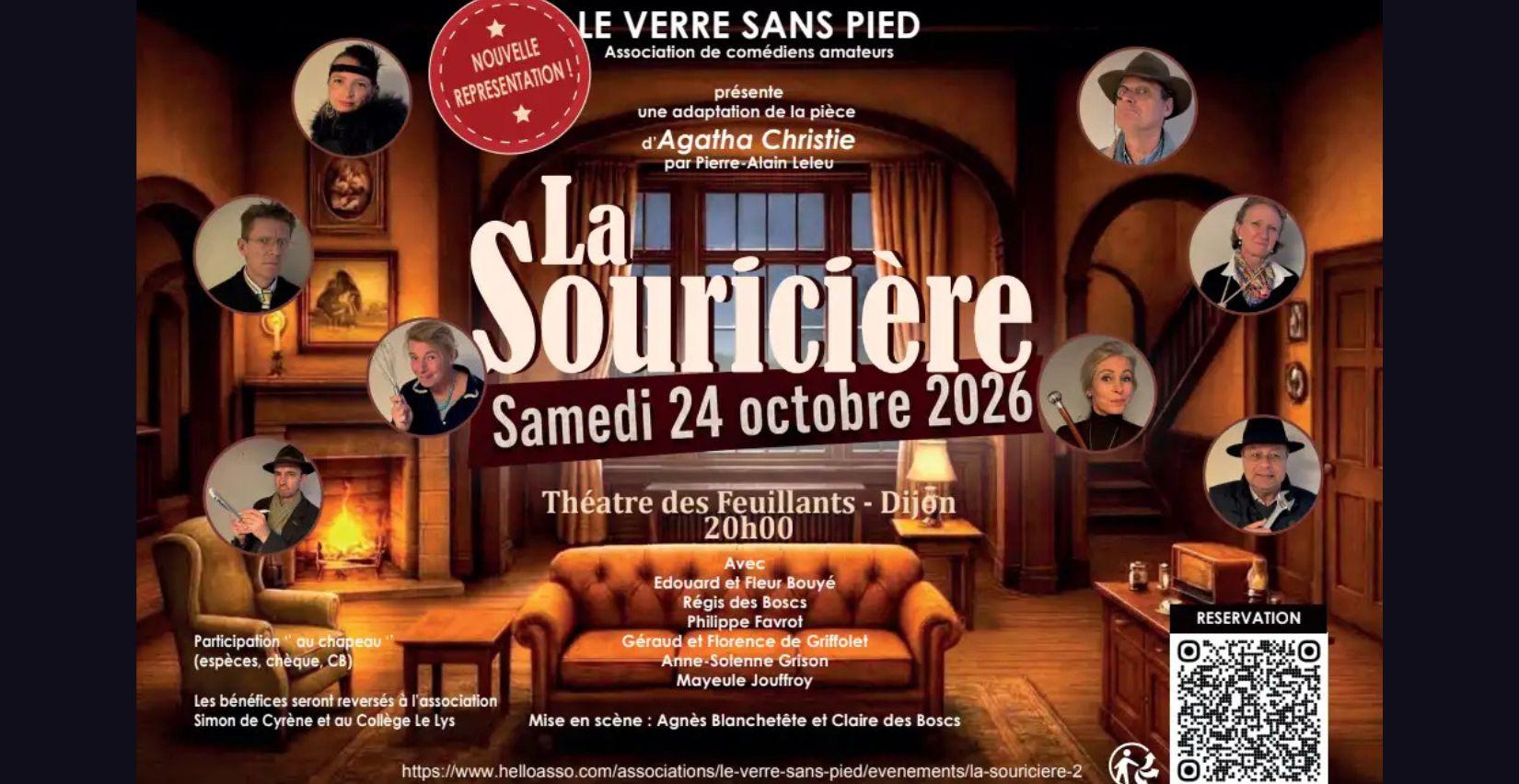 'La Souricière' pièce de théâtre à voir en famille au Théâtre des Feuillants
