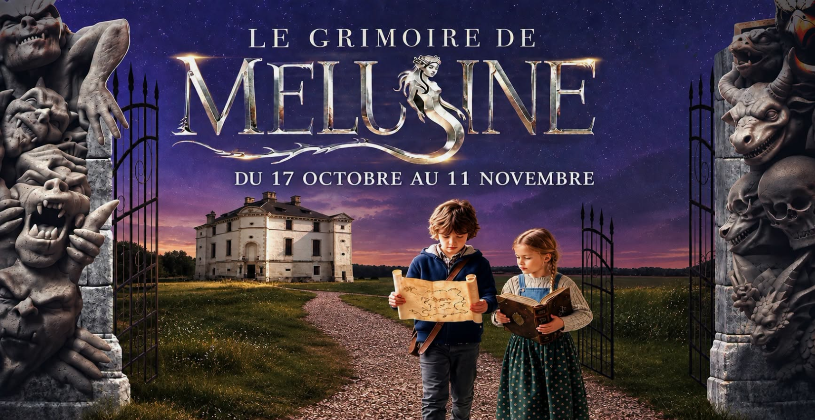 Le Grimoire de Mélusine au CHÂTEAU DE MAULNES dans l'Yonne