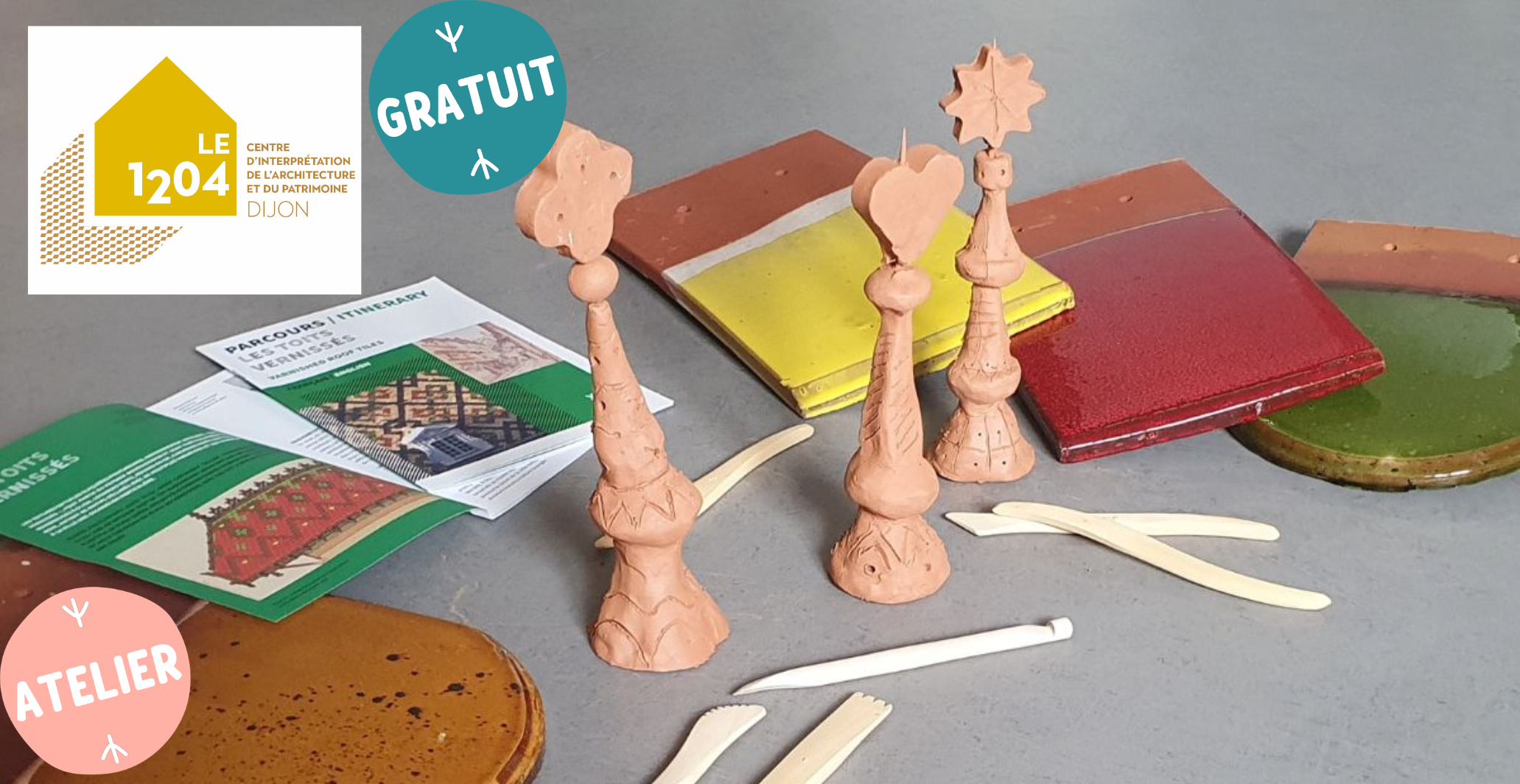 Atelier enfant : Tout là-haut sur les toits au 1204 à Dijon