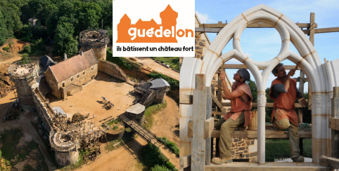 Chantier médiéval du Château de Guédelon (Yonne - 89)