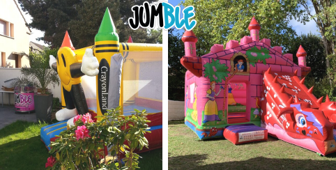 Et si vous installiez une structure gonflable dans votre jardin le temps d'un week-end?! // JUMBLE // Fauverney (21)