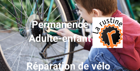 Permanence Réparation de vélo parent-enfant // La Rustine // Dijon