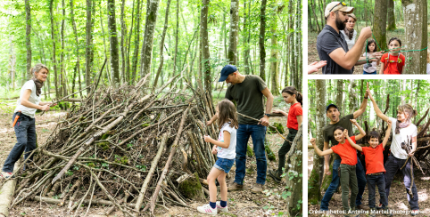 Stage de survie famille sur 24h avec Fox-Survie à côté de Beaune (21)