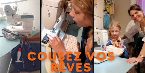 Atelier de couture des vacances 'prépare tes vacances' avec Cousez vos rêves à Dijon