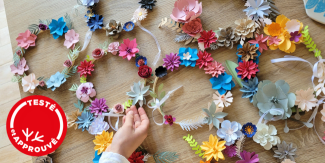 ☄ REPORTAGE | Une fête d'anniversaire originale avec Chouet'Envol, atelier de création en papier à Dijon et alentours 