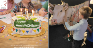 NOUVEAUTÉ : Viens fêter ton anniversaire à la Maison du Charolais